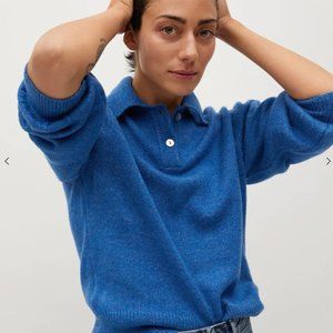 Mango polo style sweater